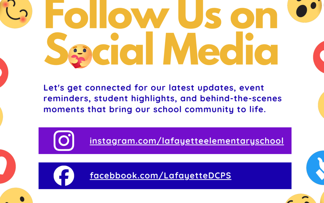 Connect with Lafayette ES on Social Media!